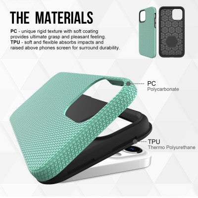 Rhinos Rugged Shockproof Case for iPhone 12 Pro Max (6.7'')