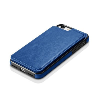 Back Flip Leather Wallet Cover Case for Apple iPhone X