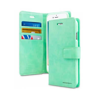 Mercury Blue Moon Diary Cover for iPhone 8 / SE (2020) / SE (2022)