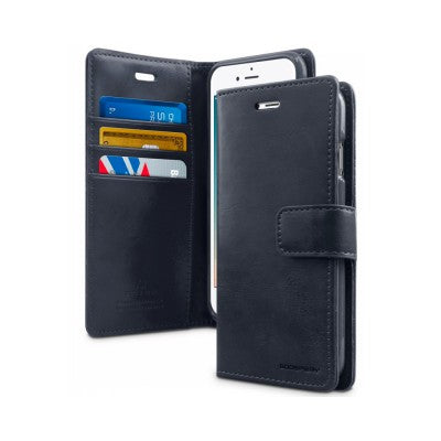 Mercury Blue Moon Diary Cover for iPhone 8 / SE (2020) / SE (2022)