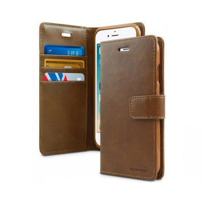 Mercury Blue Moon Diary Cover for iPhone 8 / SE (2020) / SE (2022)