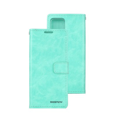 Mercury Bluemoon Diary Mint  Case for iPhone 15 Pro Max