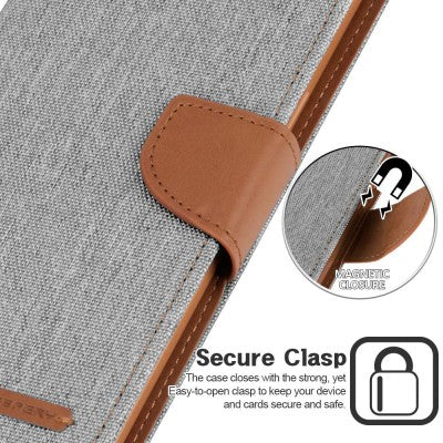 Mercury Canvas Diary Case for iPhone 13 Pro