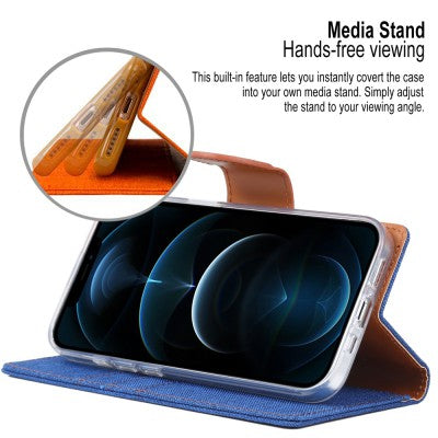 Mercury Canvas Diary Case for iPhone 14 Pro