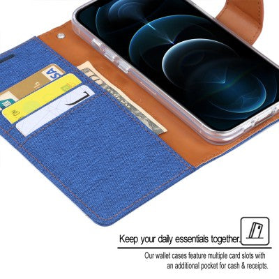 Mercury Canvas Diary Case for iPhone 14 Pro