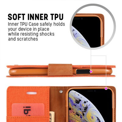 Mercury Canvas Diary Case for iPhone 12 Pro Max (6.7")
