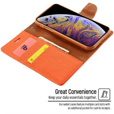 Mercury Canvas Diary Case for iPhone 12 Pro Max (6.7")