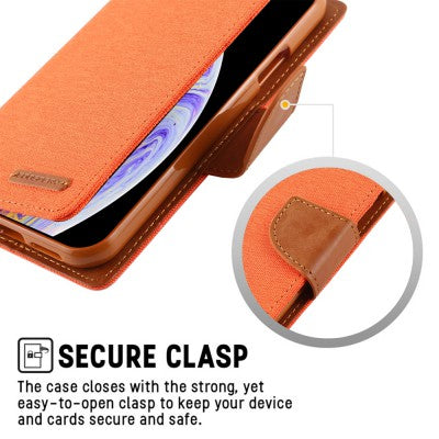 Mercury Canvas Diary Case for iPhone 12 Pro Max (6.7")