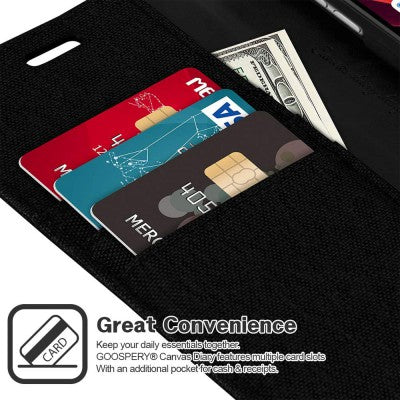 Mercury Canvas Diary Case for iPhone 8