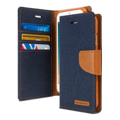 Mercury Canvas Diary Case for iPhone 8