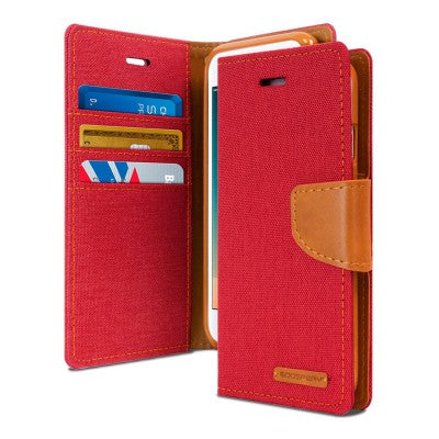 Mercury Canvas Diary Case for iPhone 8