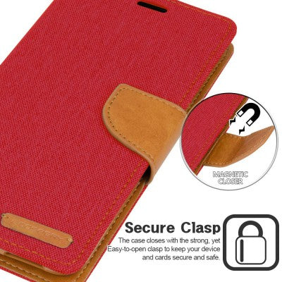 Mercury Canvas Diary Case for iPhone XS Max
