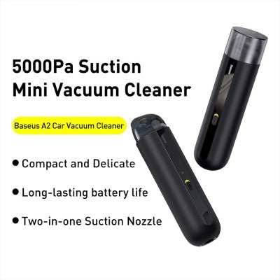 Baseus A2 Wireless Car Vacuum Cleaner (5000pa)