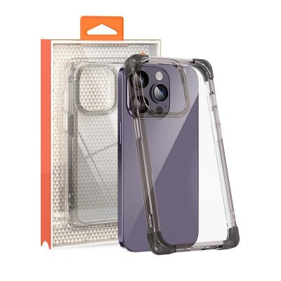 Anti-Shock Space Protective Clear Cover Case for iPhone 15 Pro