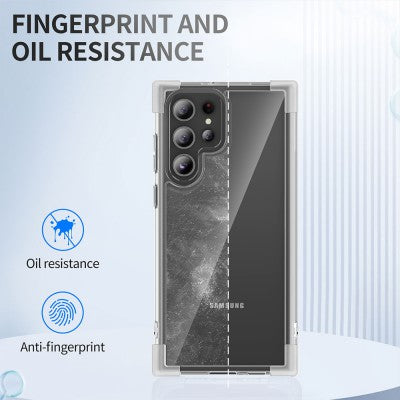 Anti-Shock Space Protective Clear Cover Case for Samsung Galaxy S23 Ultra