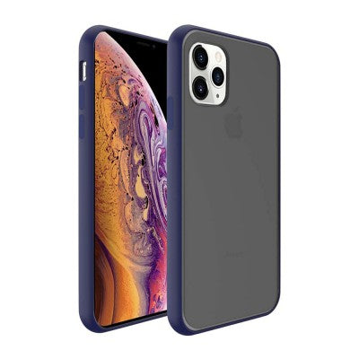 Transparent Frosted PC Colorful TPU Bumper Case for iPhone 11