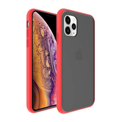 Transparent Frosted PC Colorful TPU Bumper Case for iPhone 11
