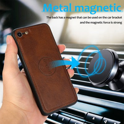Magnetic Split PU Leather Flip Wallet Cover Case for iPhone 8