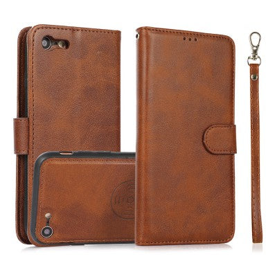 Magnetic Split PU Leather Flip Wallet Cover Case for iPhone 8