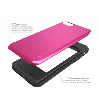 Mercury Sky Slide Bumper Cover Case for iPhone 8