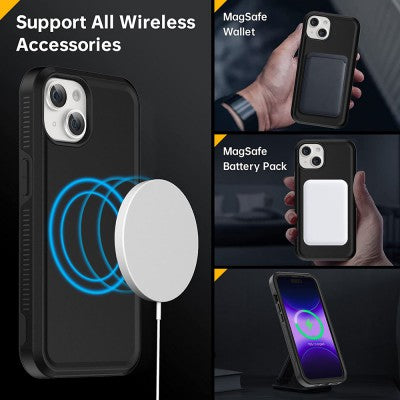 Redefine Minimalist Shockproof 2 in 1 Magsafe Cover Case for iPhone 15 Plus