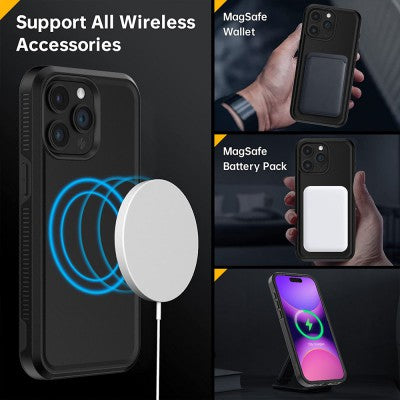 Redefine Minimalist Shockproof 2 in 1 Magsafe Cover Case for iPhone 15 Pro
