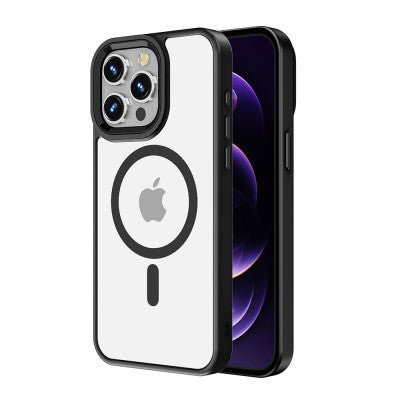 Redefine Metal Camera Lens Magnetic Transparent Magsafe Case for iPhone 12