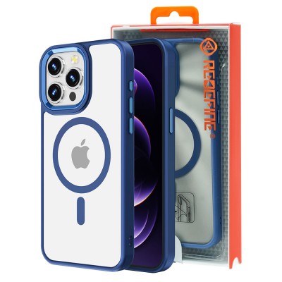 Redefine Metal Camera Lens Magnetic Transparent Magsafe Case for iPhone 12 Pro