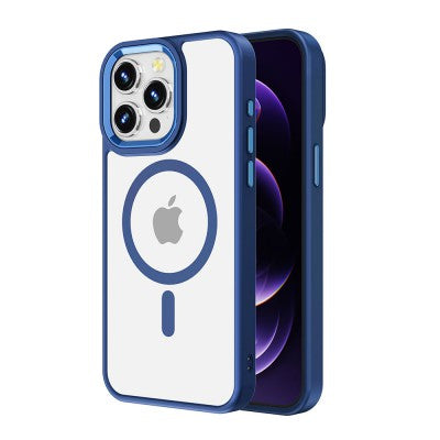 Redefine Metal Camera Lens Magnetic Transparent Magsafe Case for iPhone 12