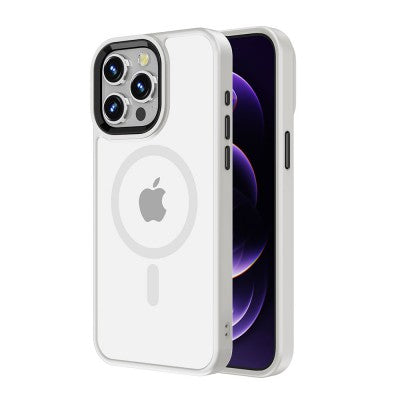 Redefine Metal Camera Lens Magnetic Transparent Magsafe Case for iPhone 12