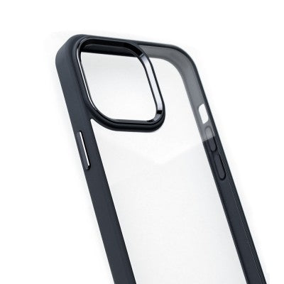 Metal Camera Lens Protection Clear PC Shockproof Case Cover for iPhone 12 Pro Max