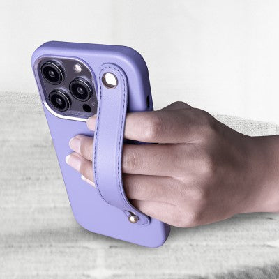 REDEFINE Metal Camera Lens PU Leather Case with Magnetic Ring for iPhone 14 Pro Max Magsafe
