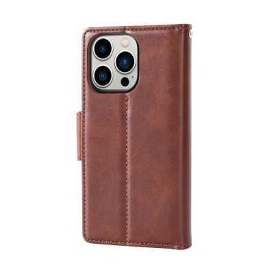 Hanman 2 in 1 Detachable Magnetic Flip Leather Wallet Cover Case for iPhone 12 Pro Max