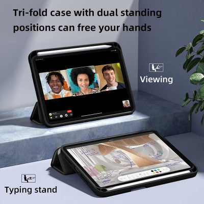 Soft TPU Back Shell Slim Cover Case with Auto Sleep / Wake for iPad Mini 6