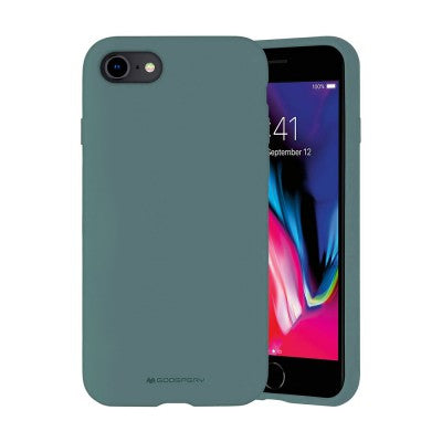 Mercury Silicone Cover Case for iPhone 8
