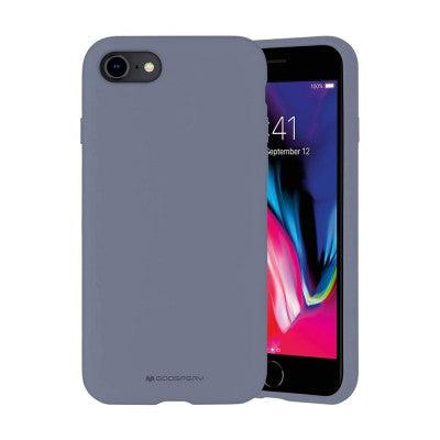 Mercury Silicone Cover Case for iPhone 8