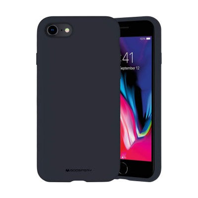 Mercury Silicone Cover Case for iPhone 8
