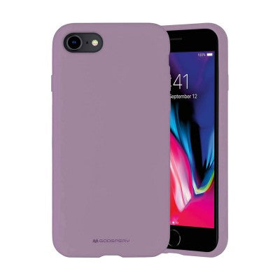 Mercury Silicone Cover Case for iPhone 8