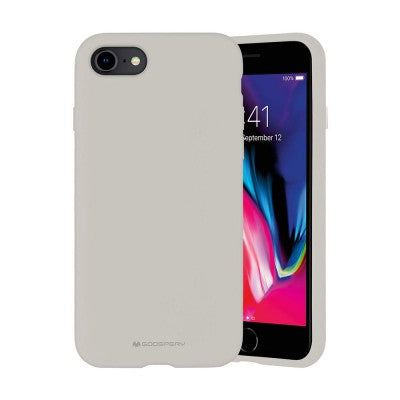 Mercury Silicone Cover Case for iPhone 8