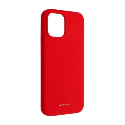 Mercury Silicone Red  Cover Case for iPhone 15 Pro
