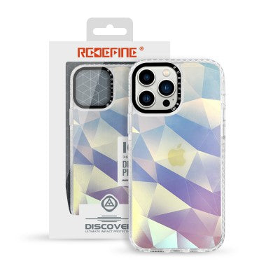 Picasus Laser Iridescent Transparent Cover Case for iPhone 14 Pro Max