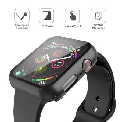 Re-Define Hard PC Case with Tempered Glass Screen Protector for Apple Watch Series 4 / 5 / 6 / SE 40mm