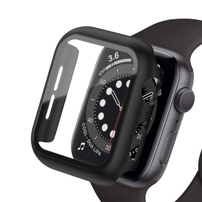 Re-Define Hard PC Case with Tempered Glass Screen Protector for Apple Watch Series 4 / 5 / 6 / SE 40mm