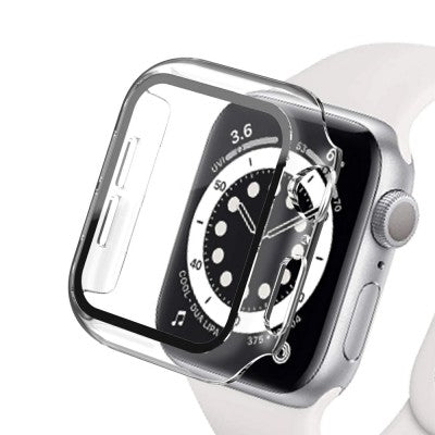 Re-Define Hard PC Case with Tempered Glass Screen Protector for Apple Watch Series 4 / 5 / 6 / SE 40mm