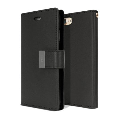 Mercury Rich Diary Case for iPhone 8