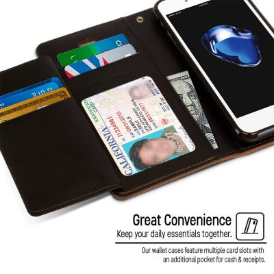 Mercury Rich Diary Case for iPhone 8