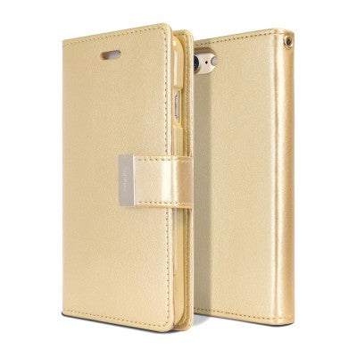 Mercury Rich Diary Case for iPhone 8