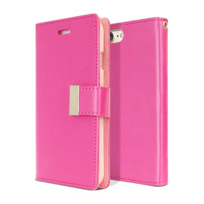 Mercury Rich Diary Case for iPhone 8