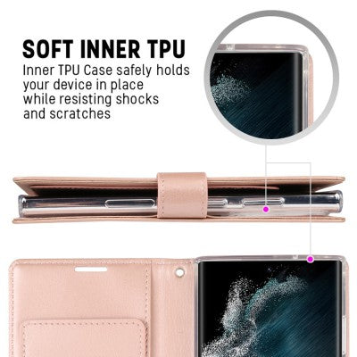 Mercury Rich Diary Case for Samsung Galaxy S23 Ultra