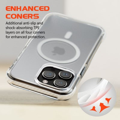 REDEFINE Echo Wave Ultimate Impact Protection Transparent Case for iPhone 15